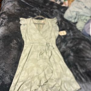 Mini mint green altered state dress never worn with tags